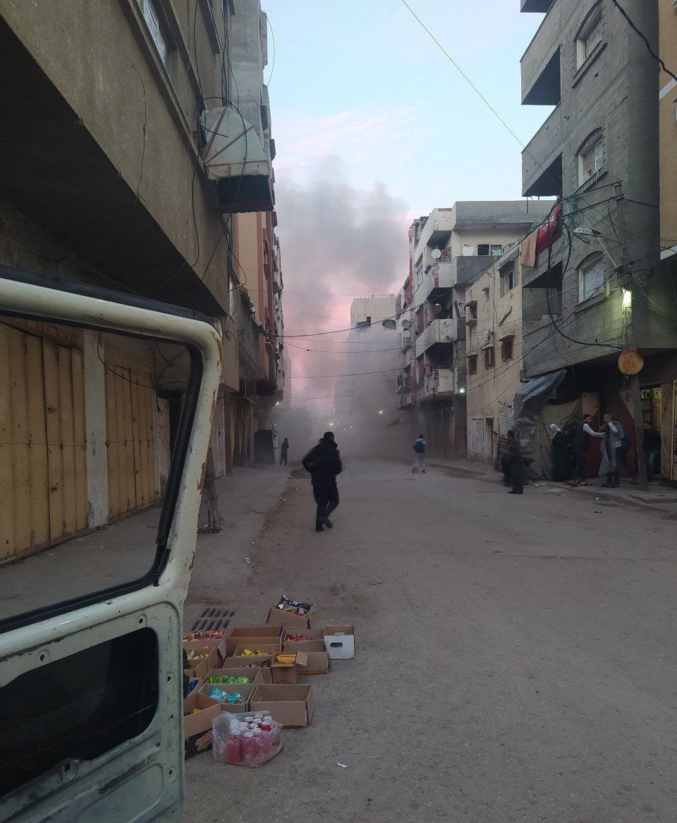 İsrail Maqazi düşərgəsini vurdu