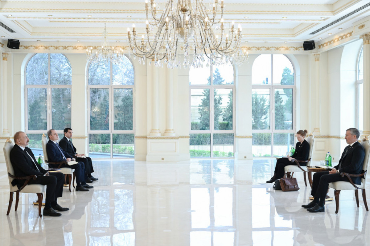 Dövlət başçısı Norveçin yeni səfirinin etimadnaməsini qəbul edib