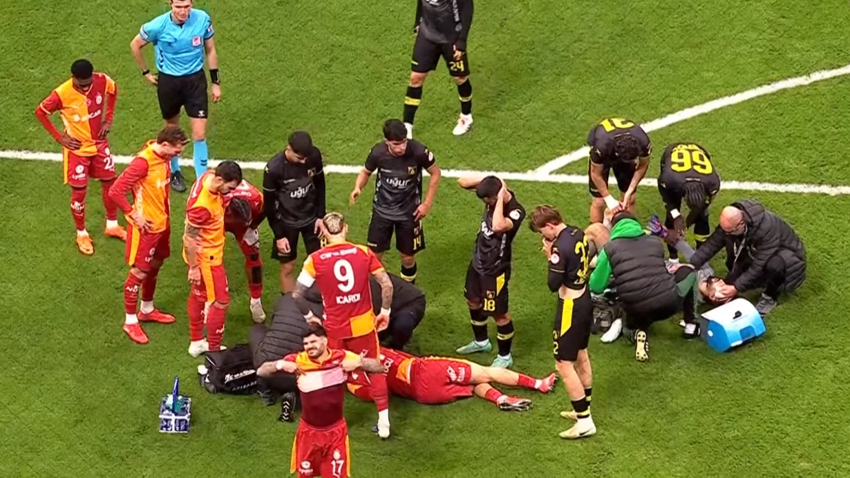 “Qalatasaray – İstanbulspor matçında ciddi toqquşma”